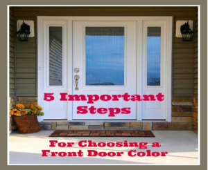 How to Choose a Front Door Color